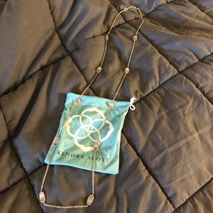 Kendra Scott Kelsie Long Station Necklace